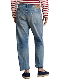 Distressed Slim-Fit Jeans