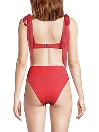 Drea Shimmer Underwire Bikini Top