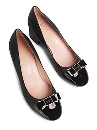 Bowdie Leather Pumps