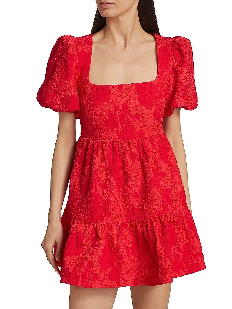 Claudia Babydoll Minidress