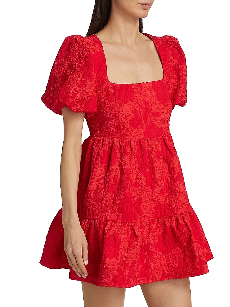 Claudia Babydoll Minidress