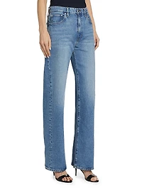 Faye High-Rise Wide-Leg Jeans