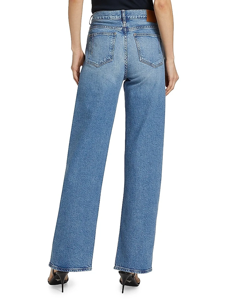 Faye High-Rise Wide-Leg Jeans