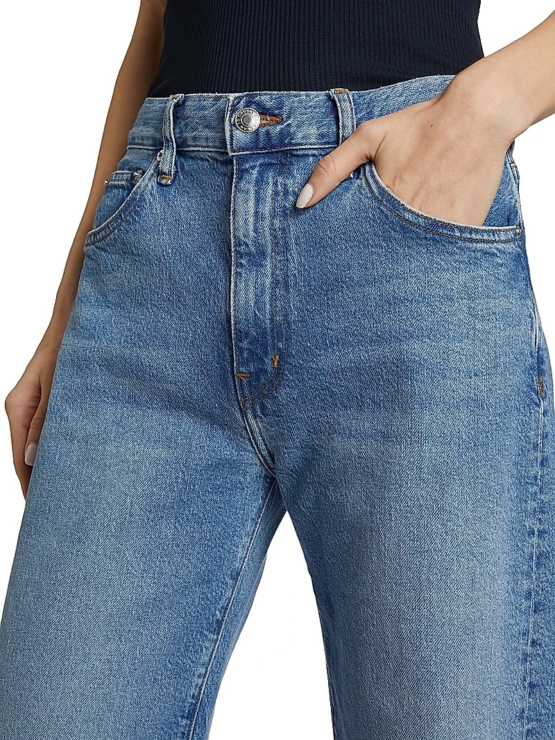 Faye High-Rise Wide-Leg Jeans