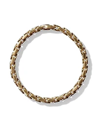 Fluted Chain Bracelet In 18K Yellow Gold, 5mm
