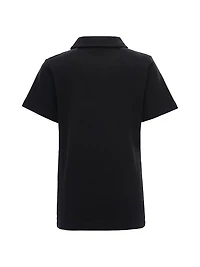 Little Boy's & Solid Polo Shirt