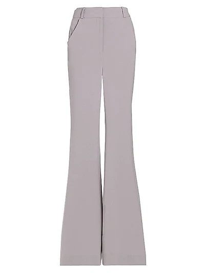 Crepe Flared Trousers