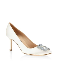 Hangisi 70MM Silk-Blend Pumps