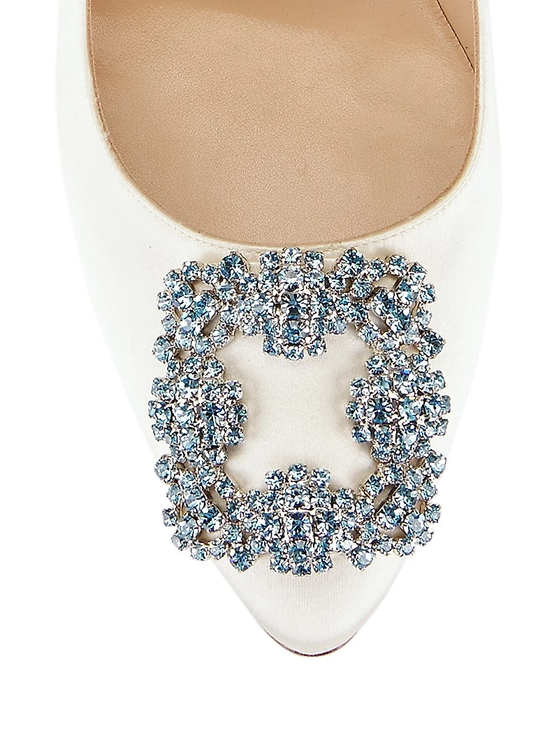 Hangisi 70MM Silk-Blend Pumps