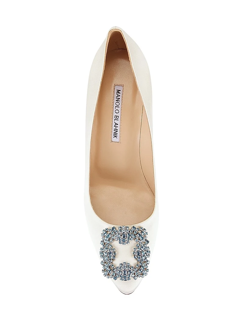 Hangisi 70MM Silk-Blend Pumps