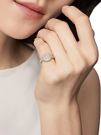 Chevron Pinky Ring 18K Yellow Gold