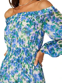 Athena Off-The-Shoulder Maxi Dress