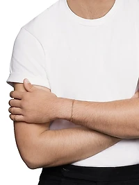 Box Chain Bracelet in 18K Rose Gold