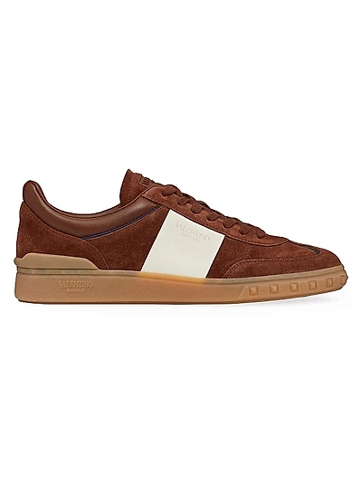 Upvillage Low Top Sneakers in Split Leather