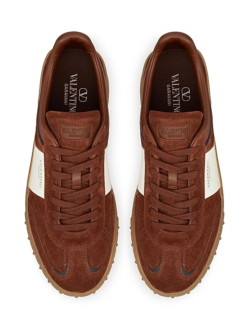 Upvillage Low Top Sneakers in Split Leather