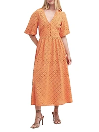 Kelley Broderie Anglaise Maxi Dress