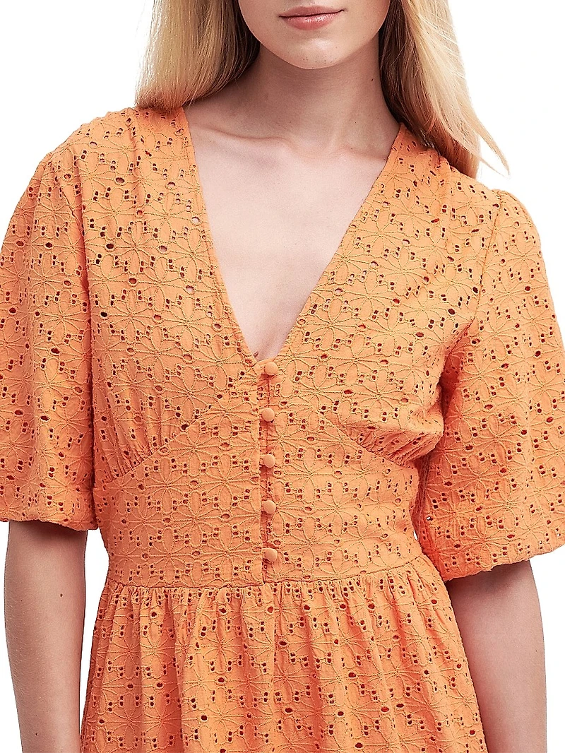 Kelley Broderie Anglaise Maxi Dress