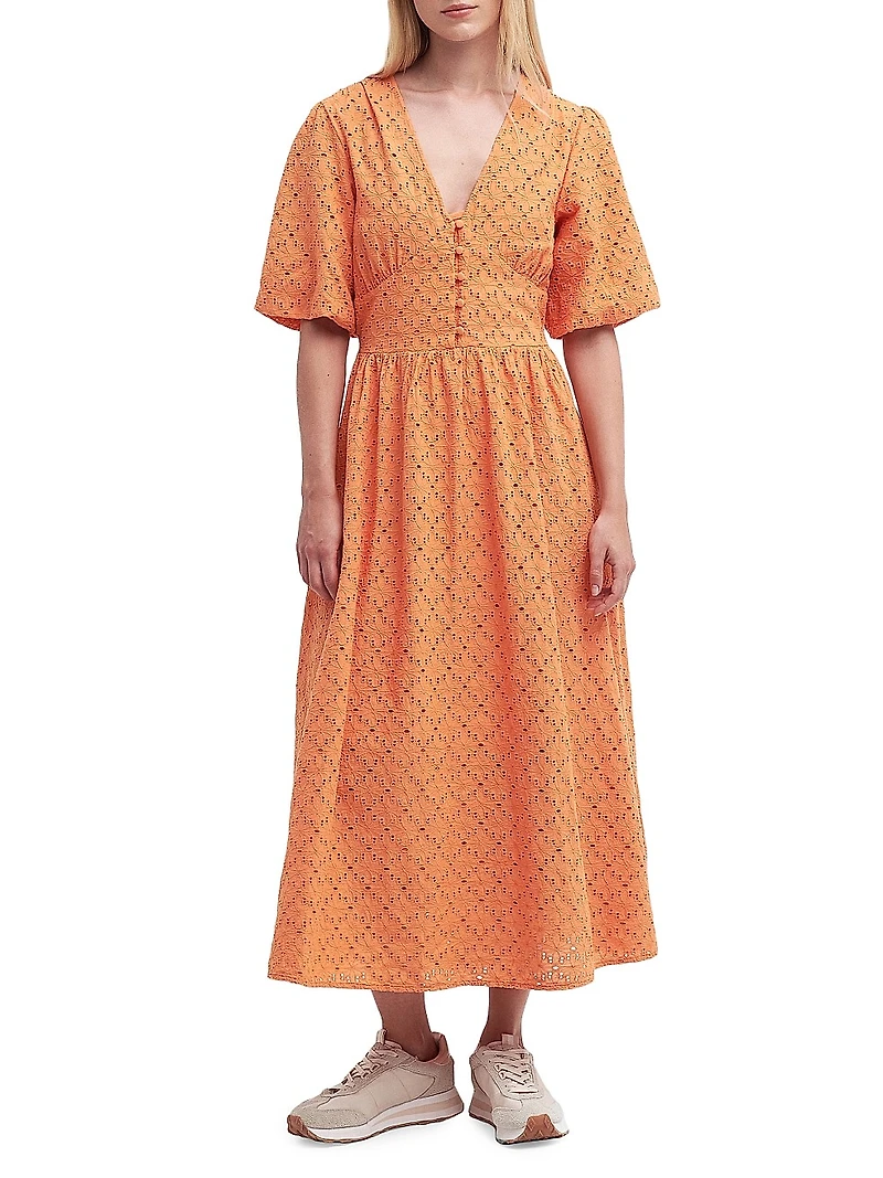 Kelley Broderie Anglaise Maxi Dress