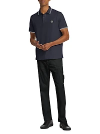 Core Classic Cotton-Blend Polo Shirt