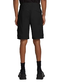 Cotton-Blend Bermuda Shorts