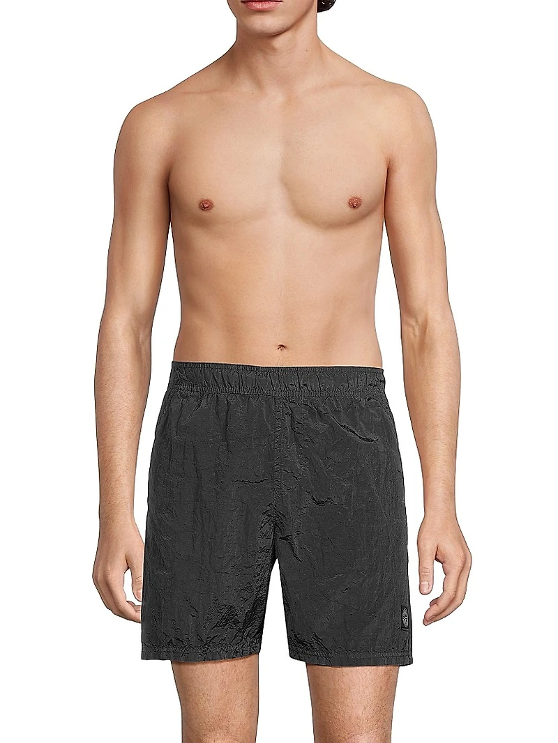 Nylon Metal Swim Trunks