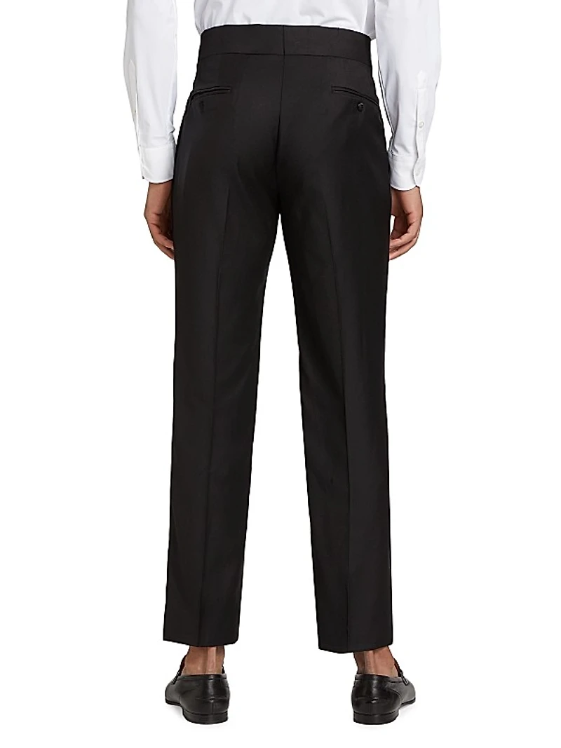 Wool Tuxedo Pants