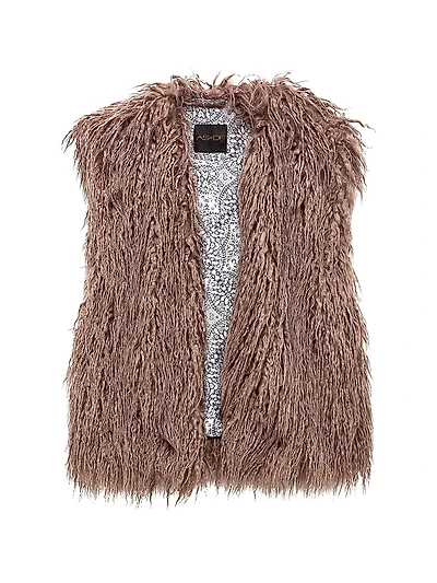 Revolution Shag Faux Fur Vest