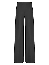 Anouk - Stretch Jersey Wide Leg A-Line Pants