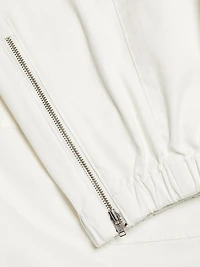 Washed Cotton Twill Cargo Pants