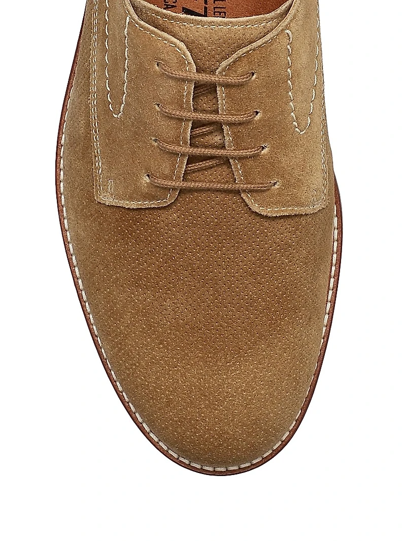 Falco Perforated Suede Oxfords