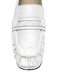 Sapphire Leather Loafers