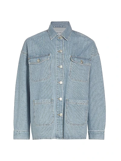 On The Water Diana Denim Shacket