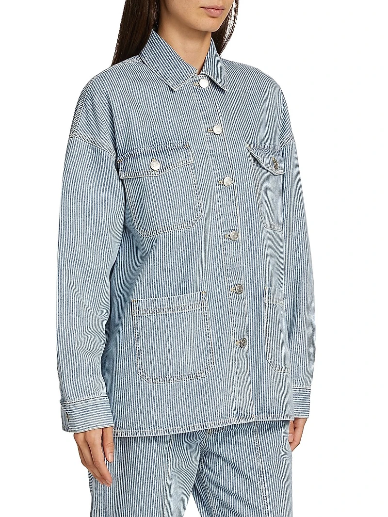 On The Water Diana Denim Shacket