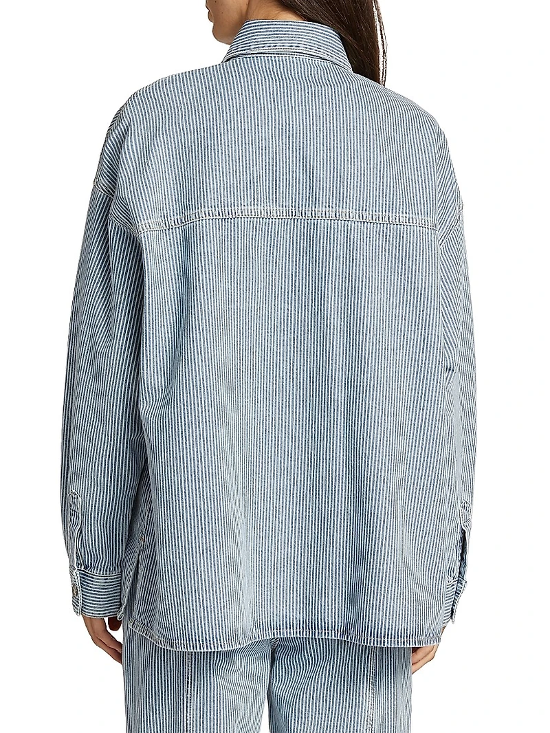 On The Water Diana Denim Shacket