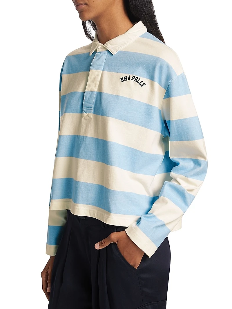 On The Water Penelope Crop Polo