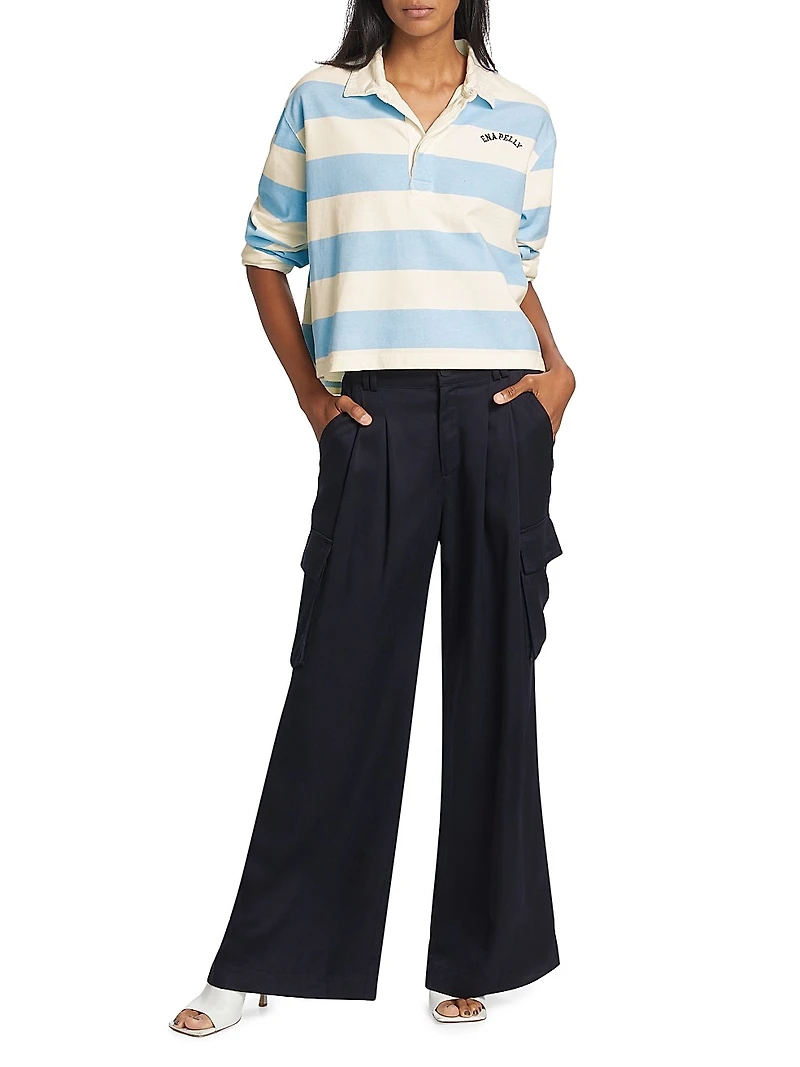 On The Water Penelope Crop Polo