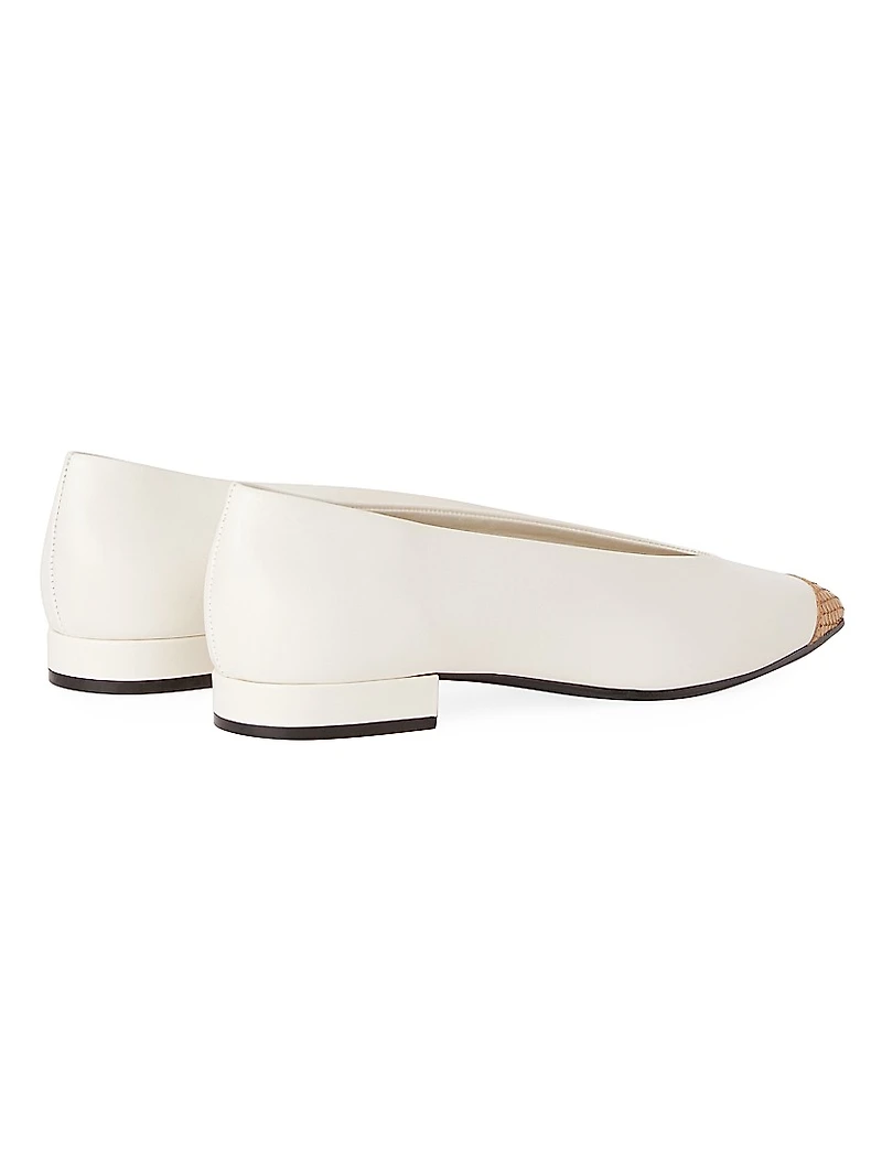Rebecca Cap-Toe Ballet Flats
