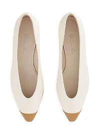 Rebecca Cap-Toe Ballet Flats