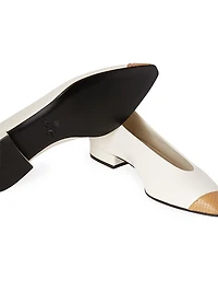 Rebecca Cap-Toe Ballet Flats