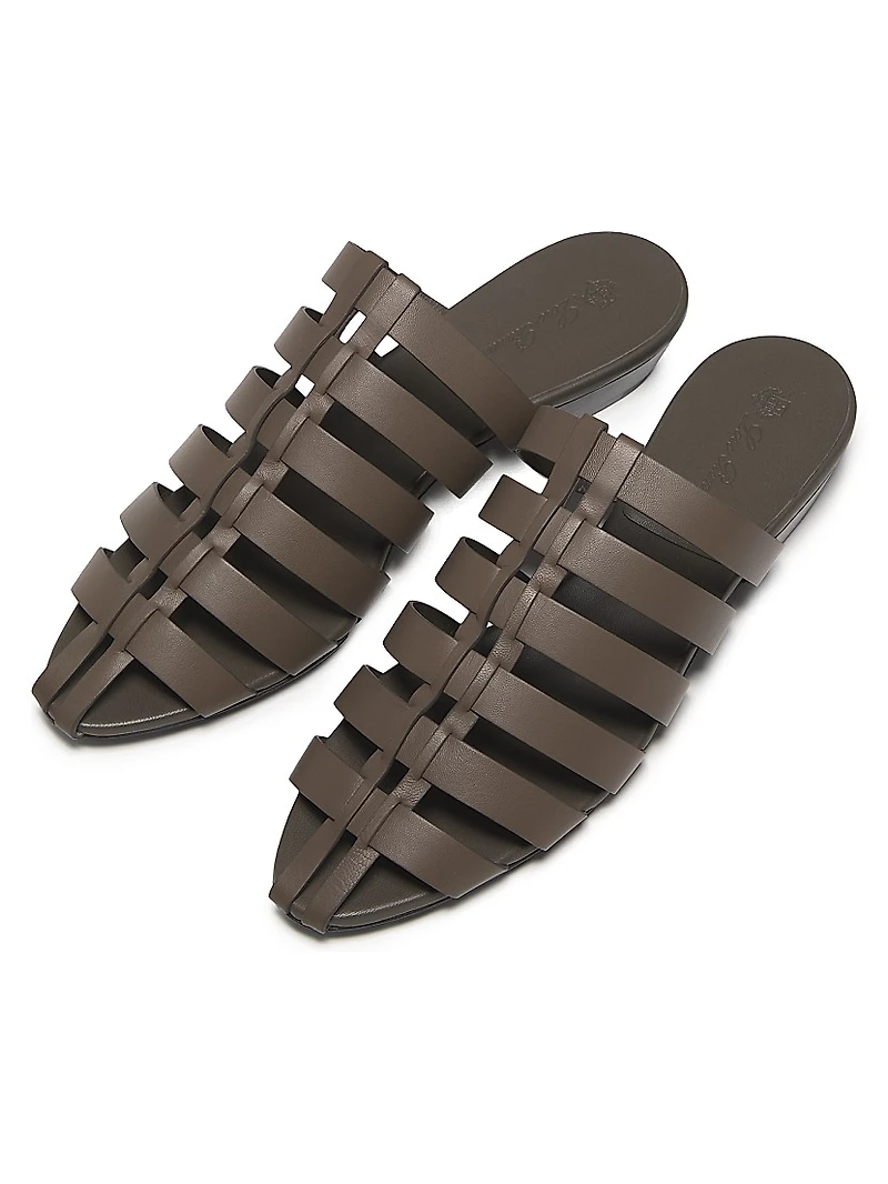 Kaede Leather Sandals