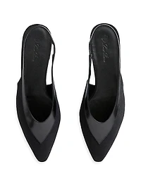 Rebecca Wool & Leather Flats