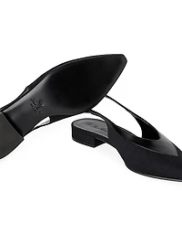 Rebecca Wool & Leather Flats