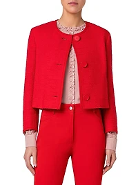 Bouclé Tweed Jacket