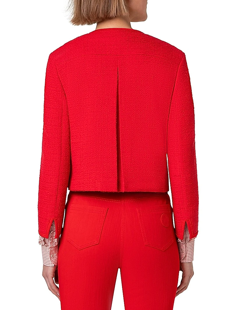 Bouclé Tweed Jacket