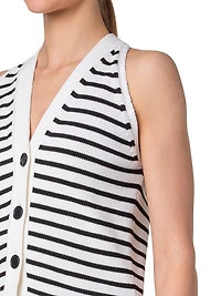 Kodak Stripe Knit Top