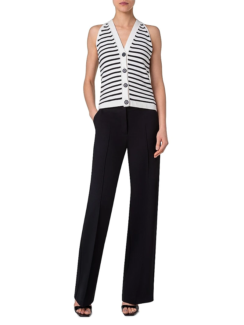 Kodak Stripe Knit Top