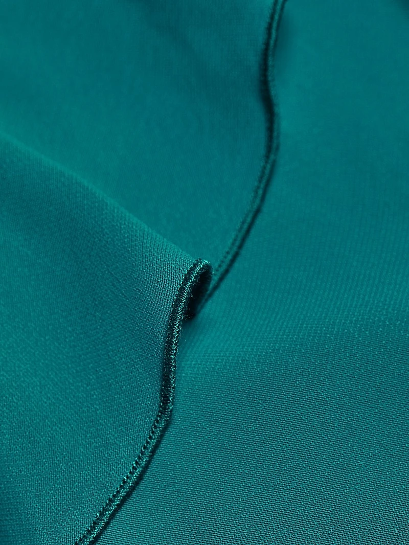 Belladonna Asymmetric Frill Midi-Dress