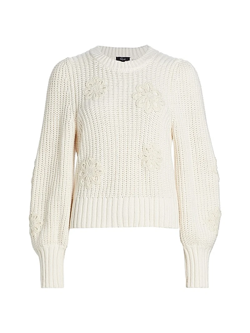Romy Knit Cotton-Blend Sweater