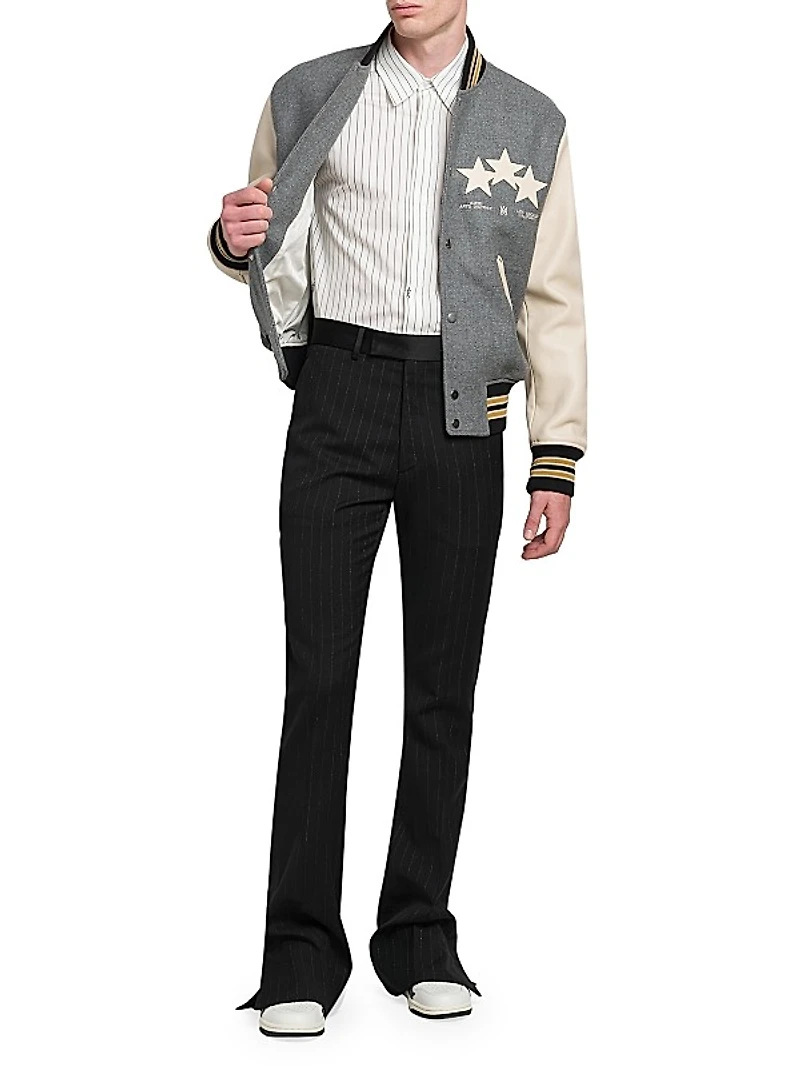 Oversized Stars Varsity Jacket