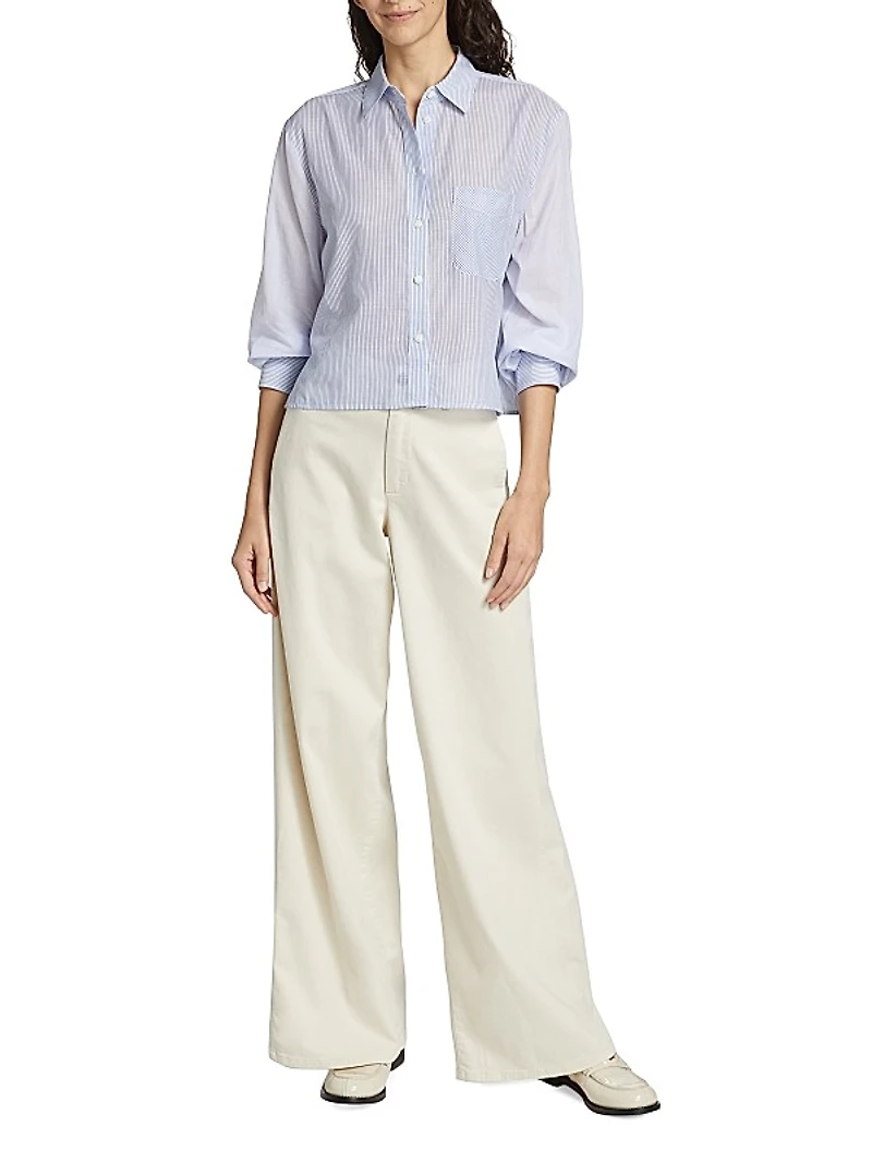 Sofie Wide-Leg Chino